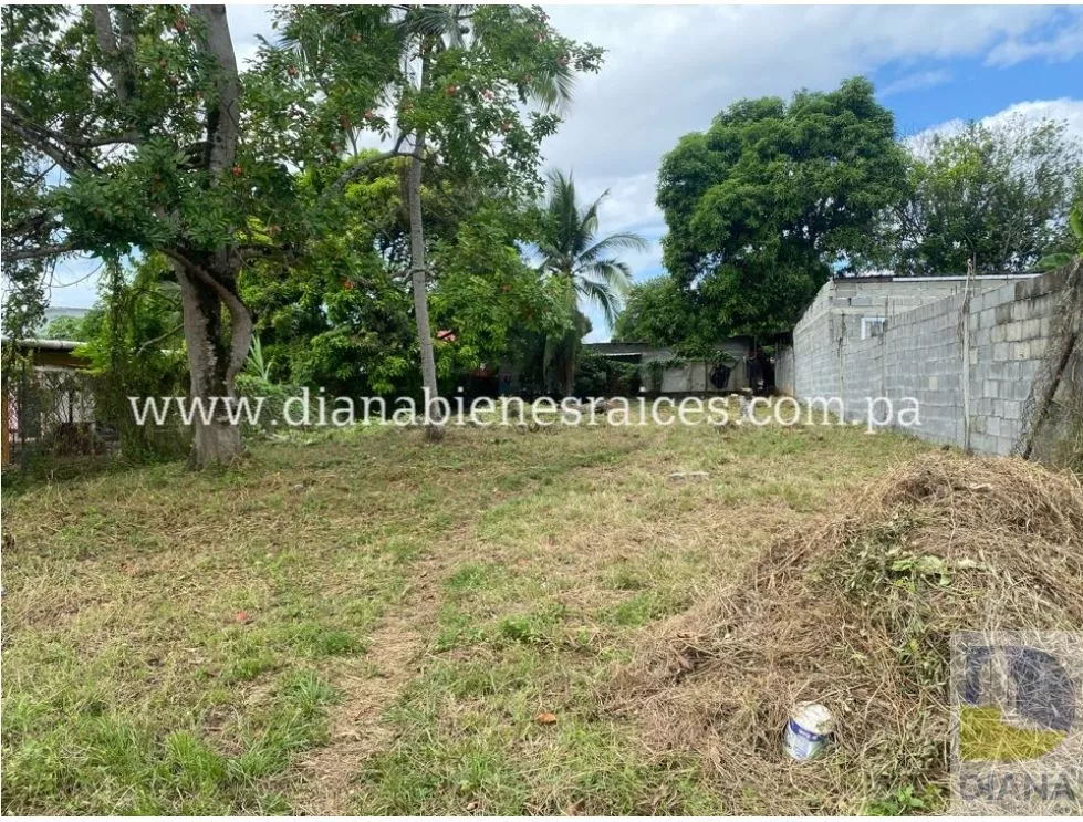 Se vende terreno en Juan Díaz